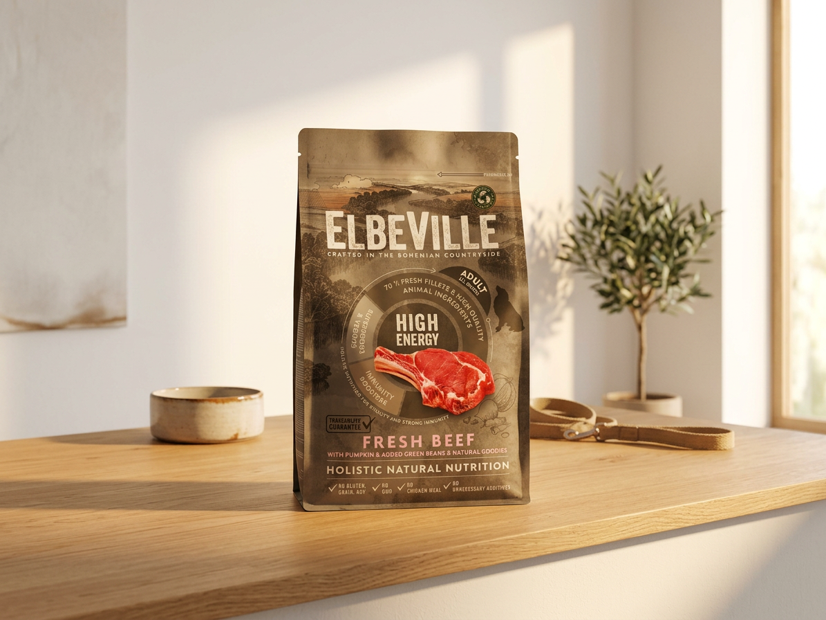 ELBEVILLE Adult All Breeds Fresh Beef High Energy 4 kg
