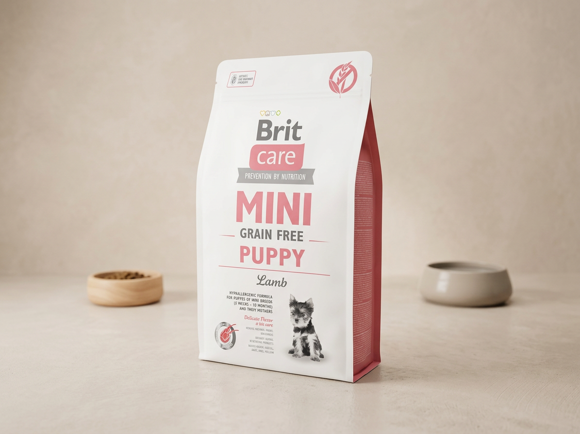 Brit Care Mini Dog Puppy Lamb – bezobilné granule s jehněčím 2 kg
