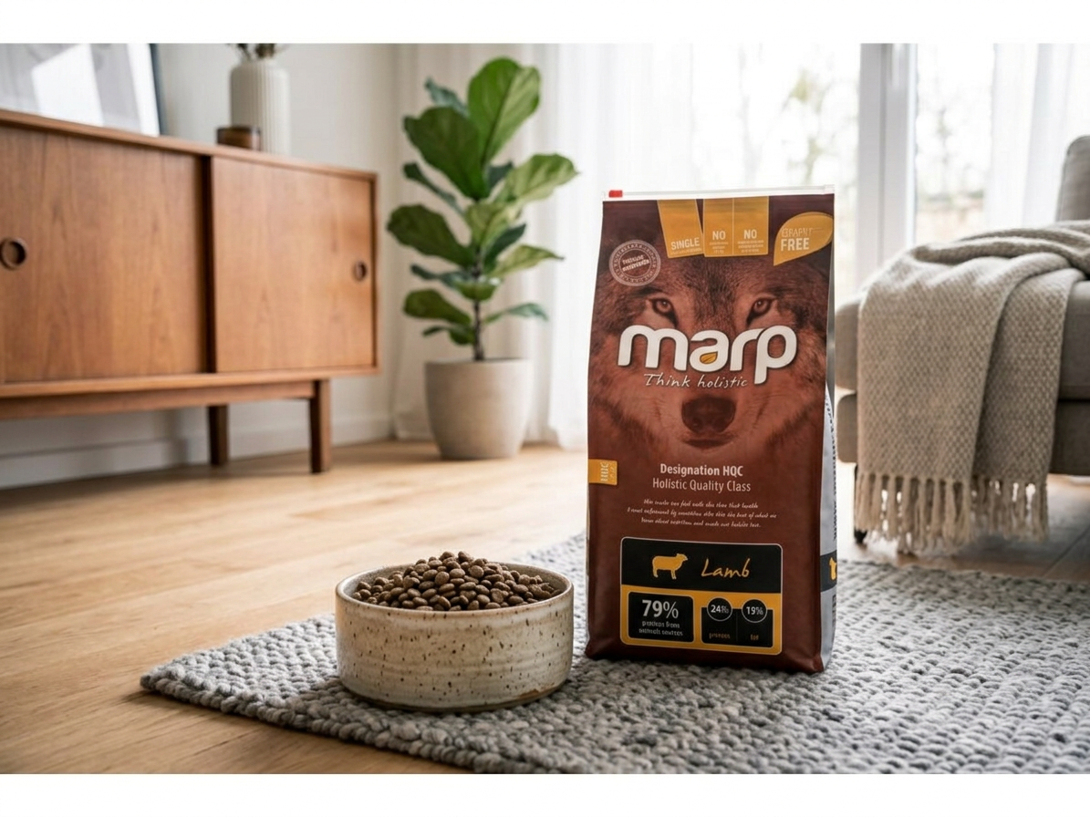 Marp Holistic Lamb 12 kg – jehněčí granule bez obilovin