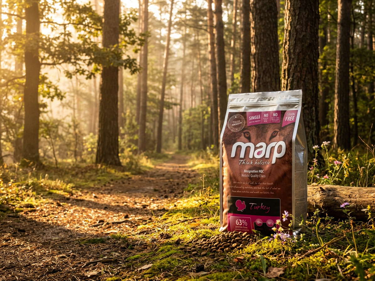 Marp Holistic Turkey Senior & Light – krůtí granule bez obilovin 2 kg