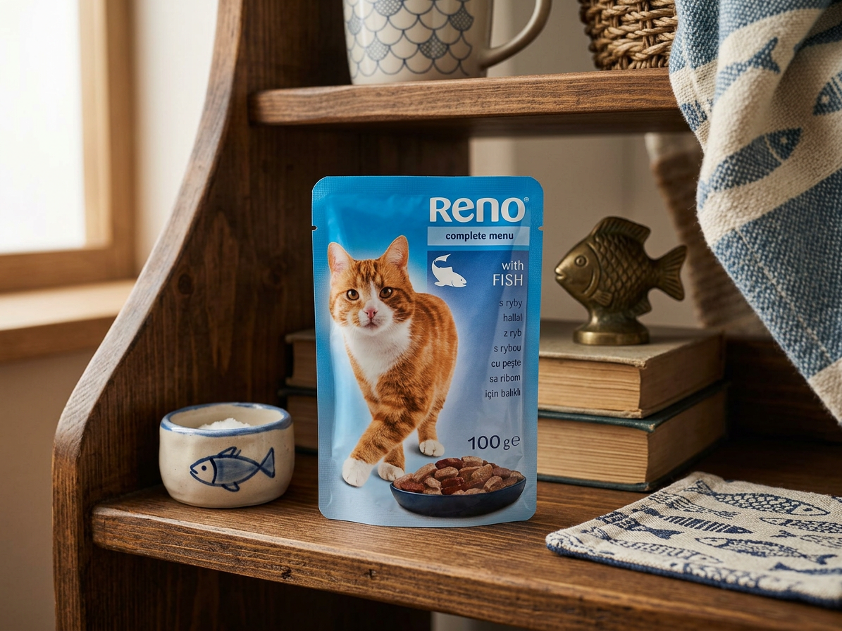 RENO Cat rybí, kapsa 100 g