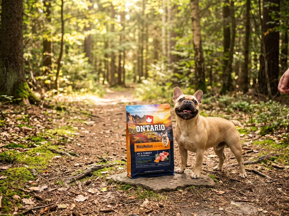 Ontario Mini & Medium Weight Control krůta a hnědá rýže 2,25 kg