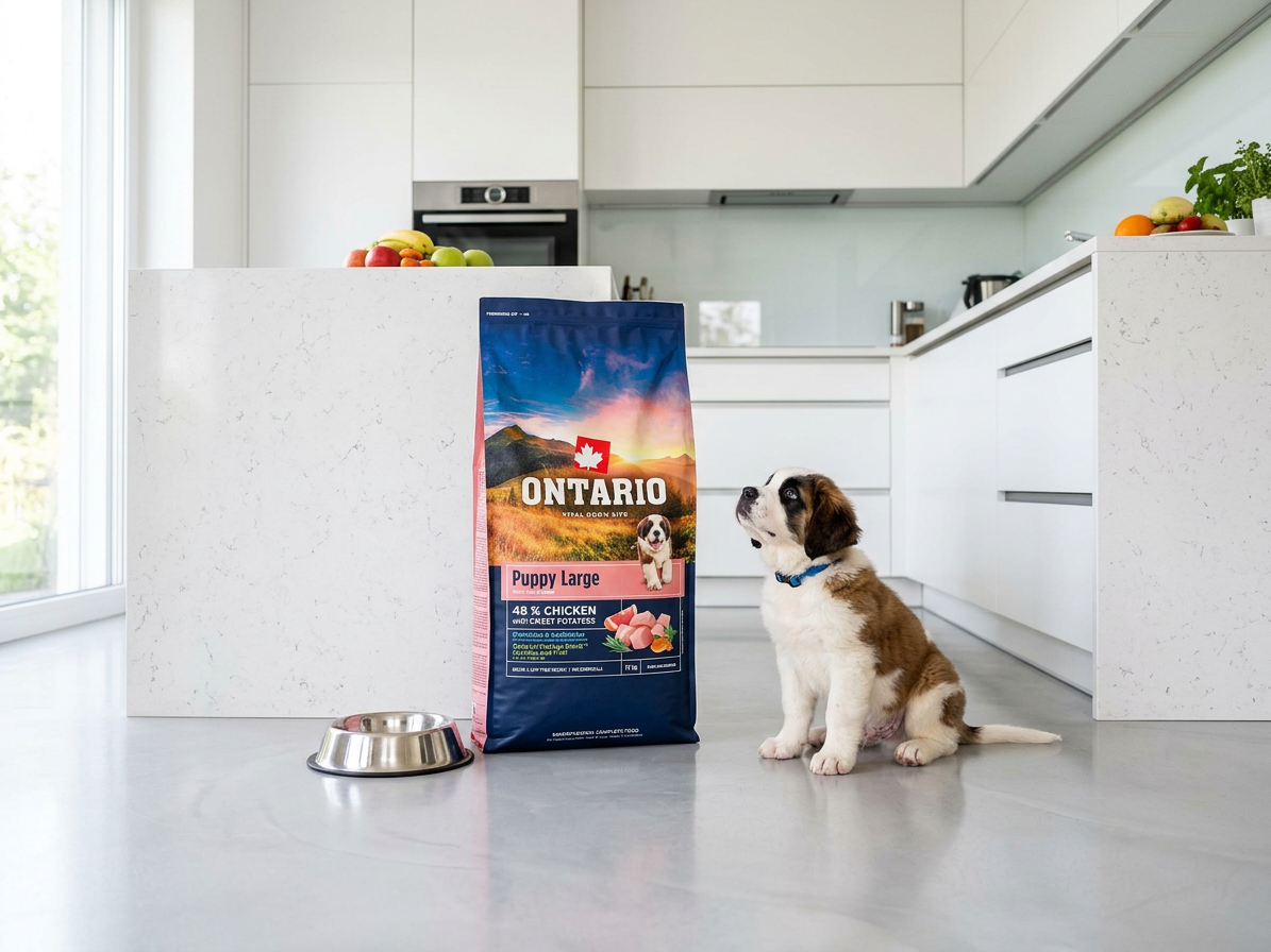 Ontario Puppy & Junior Large Chicken & Sweet Potatoes 12 kg