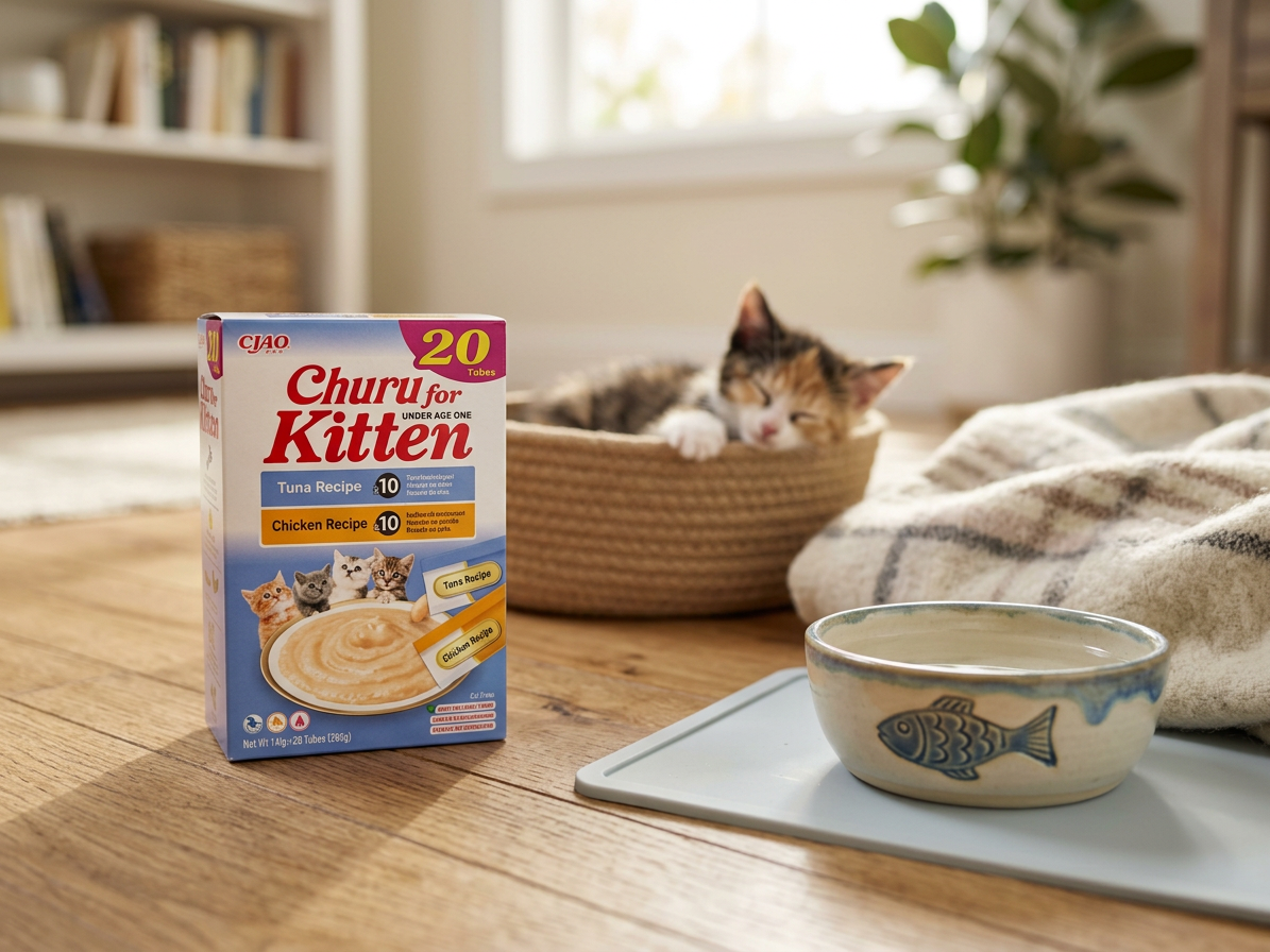 Churu Cat BOX Kitten Variety Tuna&Chicken 20x14g