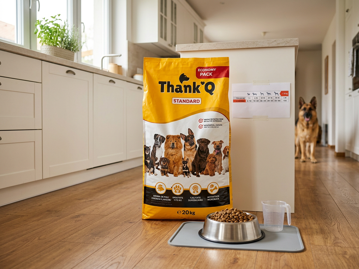 Thank´Q Standard Dog Adult Kuře – kompletní krmivo pro psy 20 kg