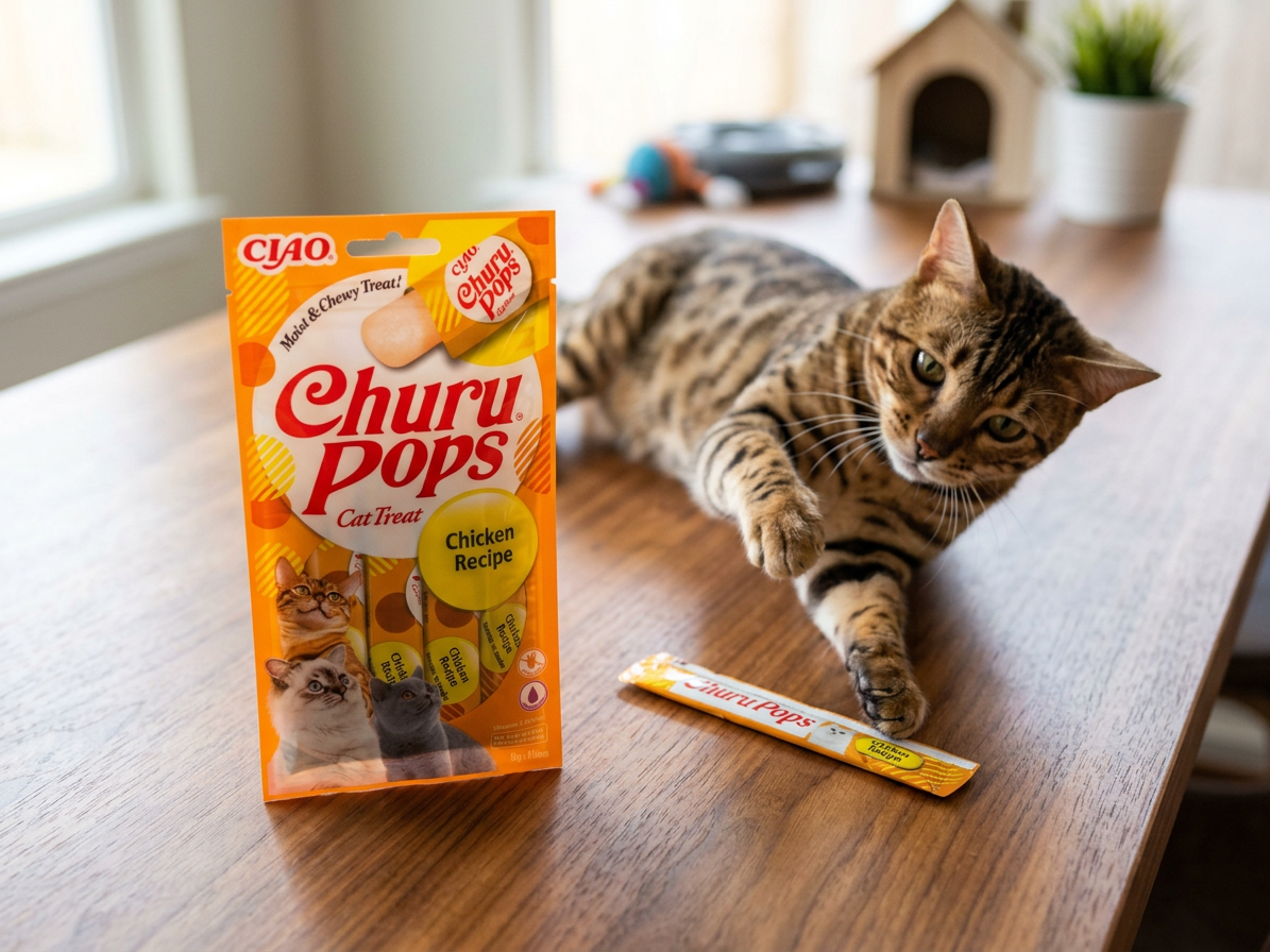 Churu cat Pops - kuře 60g