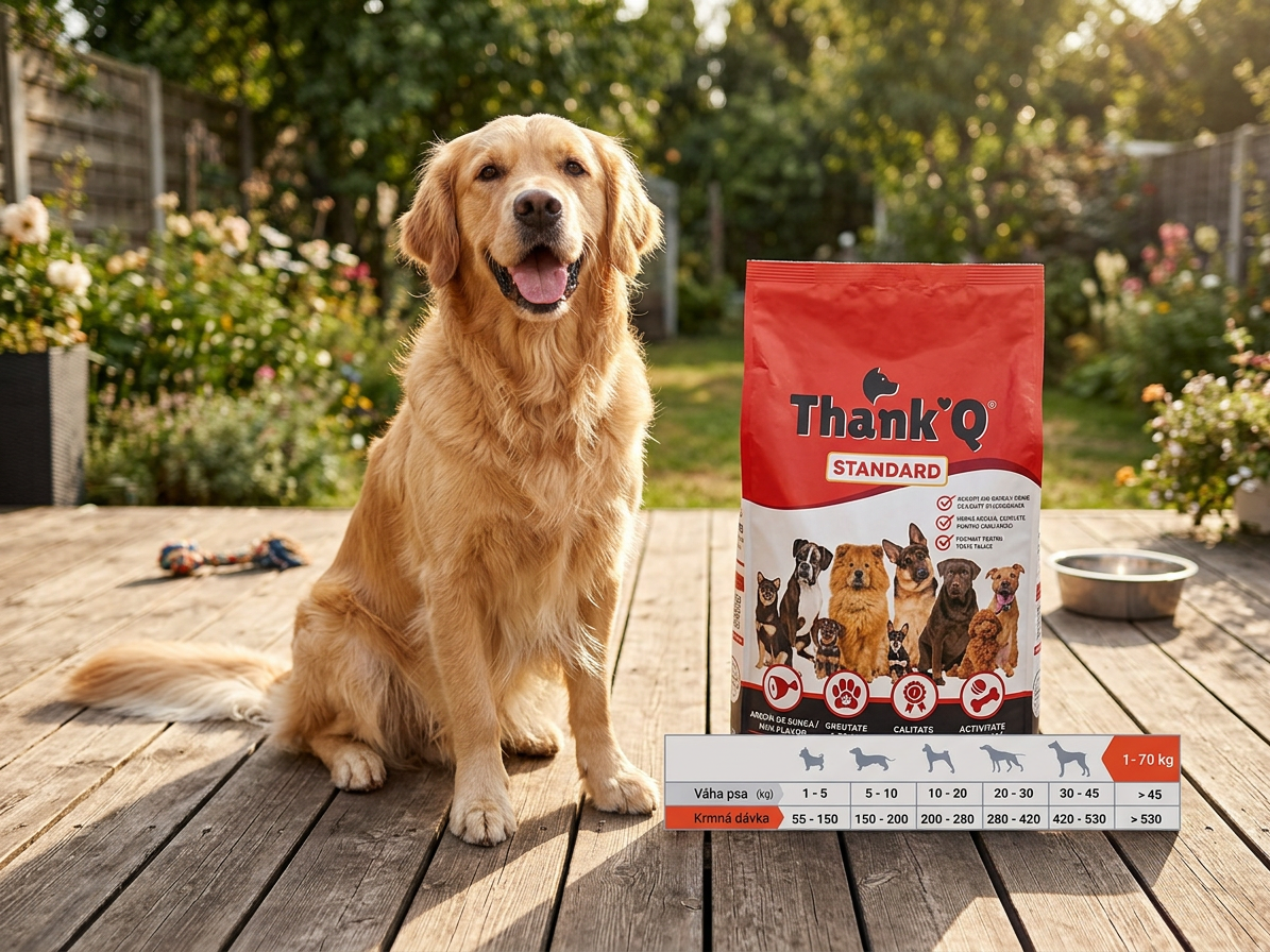 Thank´Q Standard Dog Adult Šunka – kompletní krmivo 20 kg