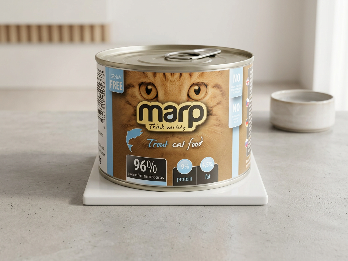 Marp Variety Trout CAT konzerva pro kočky se pstruhem 200g