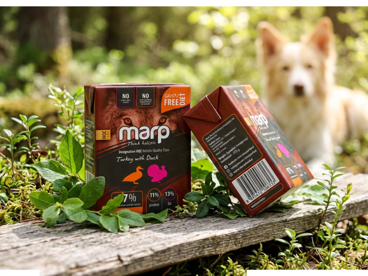Marp Holistic krůta s kachnou tetrapak 375g