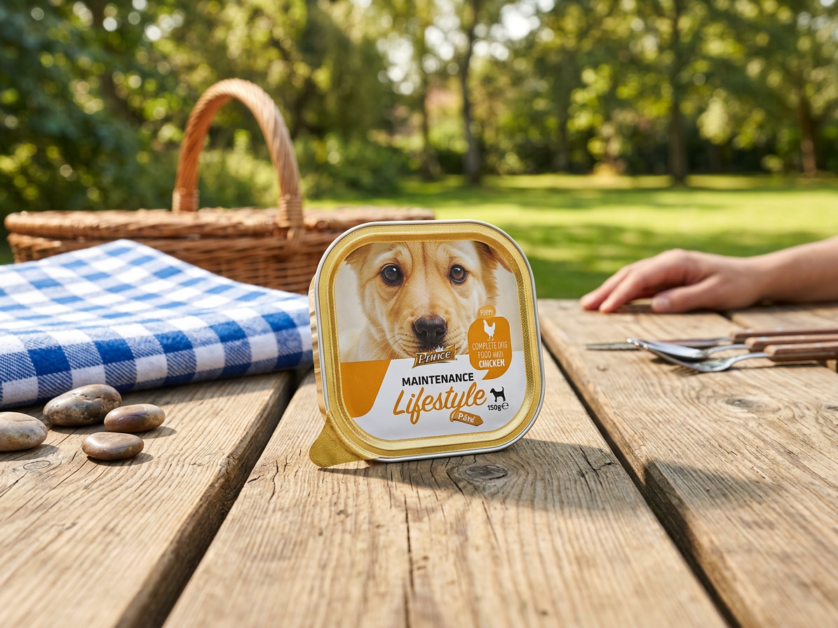 Paštika pro psy PRINCE PATE DOG KUŘE, 150 g