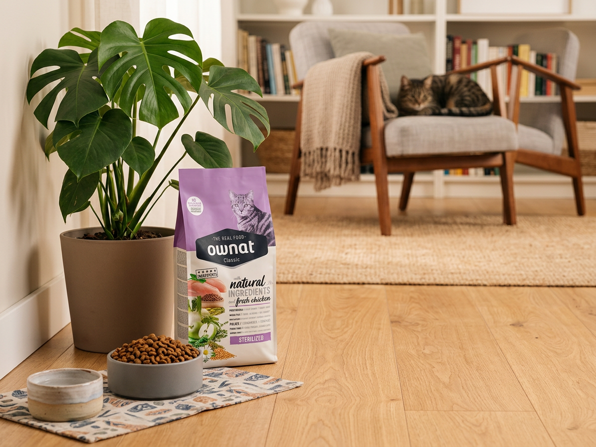 OWNAT CLASSIC CAT Sterilized – krmivo pro sterilizované kočky 400 g