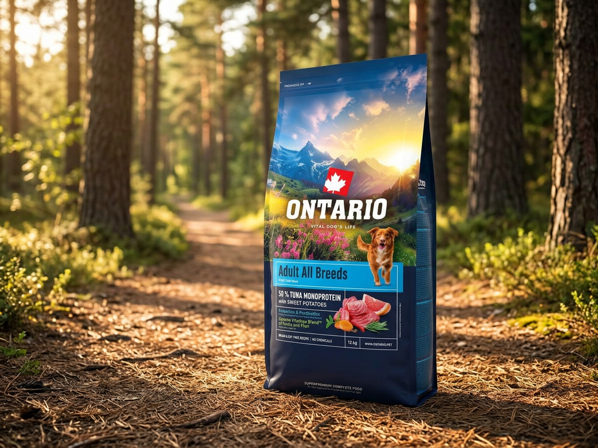 Ontario Adult All Breeds Monoprotein Tuňák a batáty 12 kg