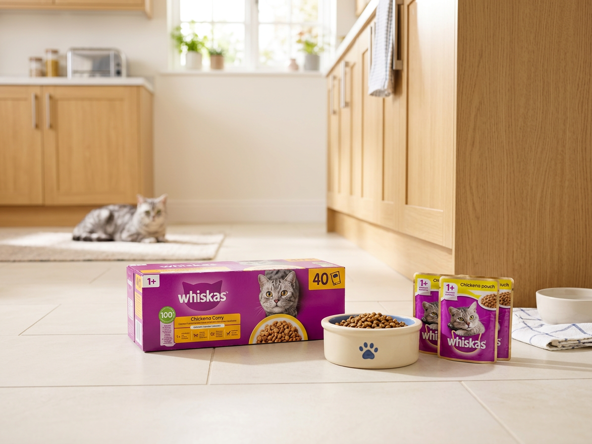 Kapsičky pro kočky Whiskas Core drůbeží výběr v želé, 40x85 g