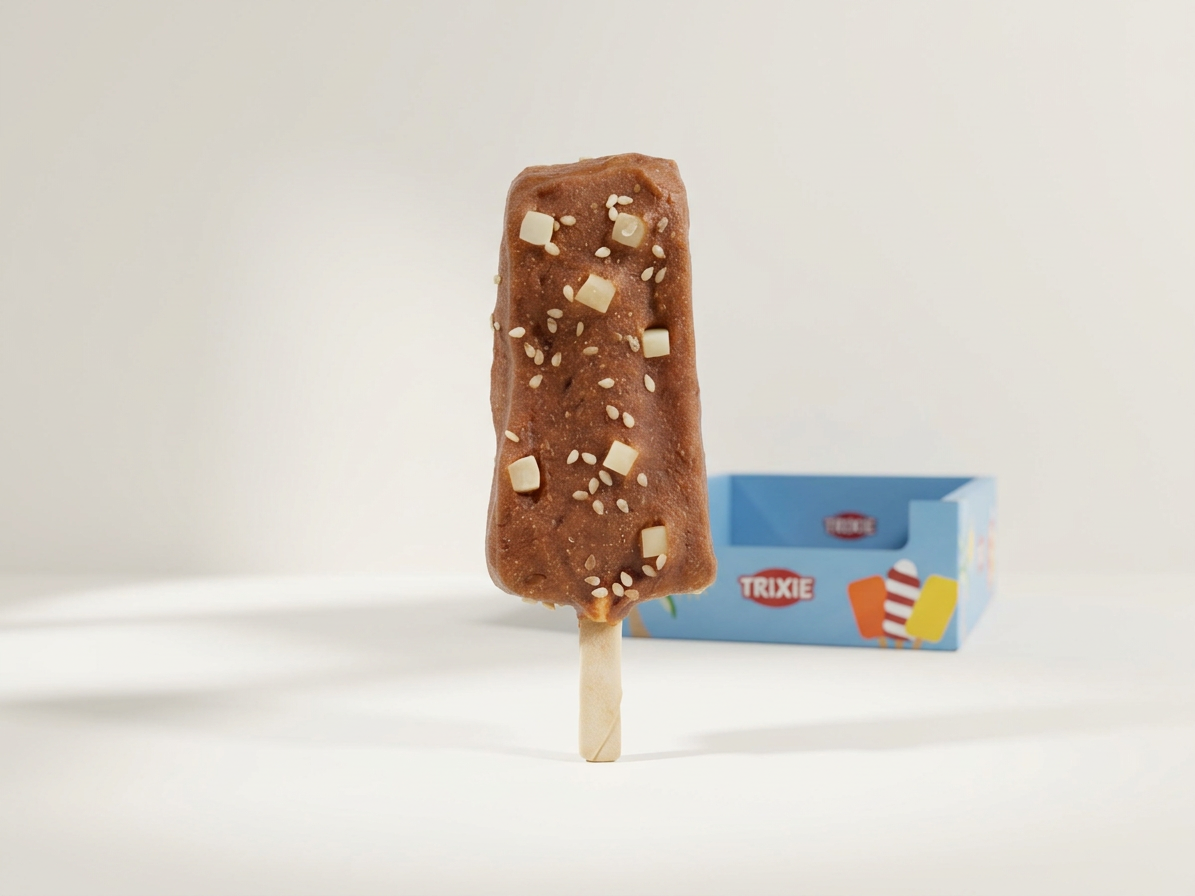 Ice Pop, nanuk s kachním masem, sýrem a sezamem [70], 12 cm, 45 g