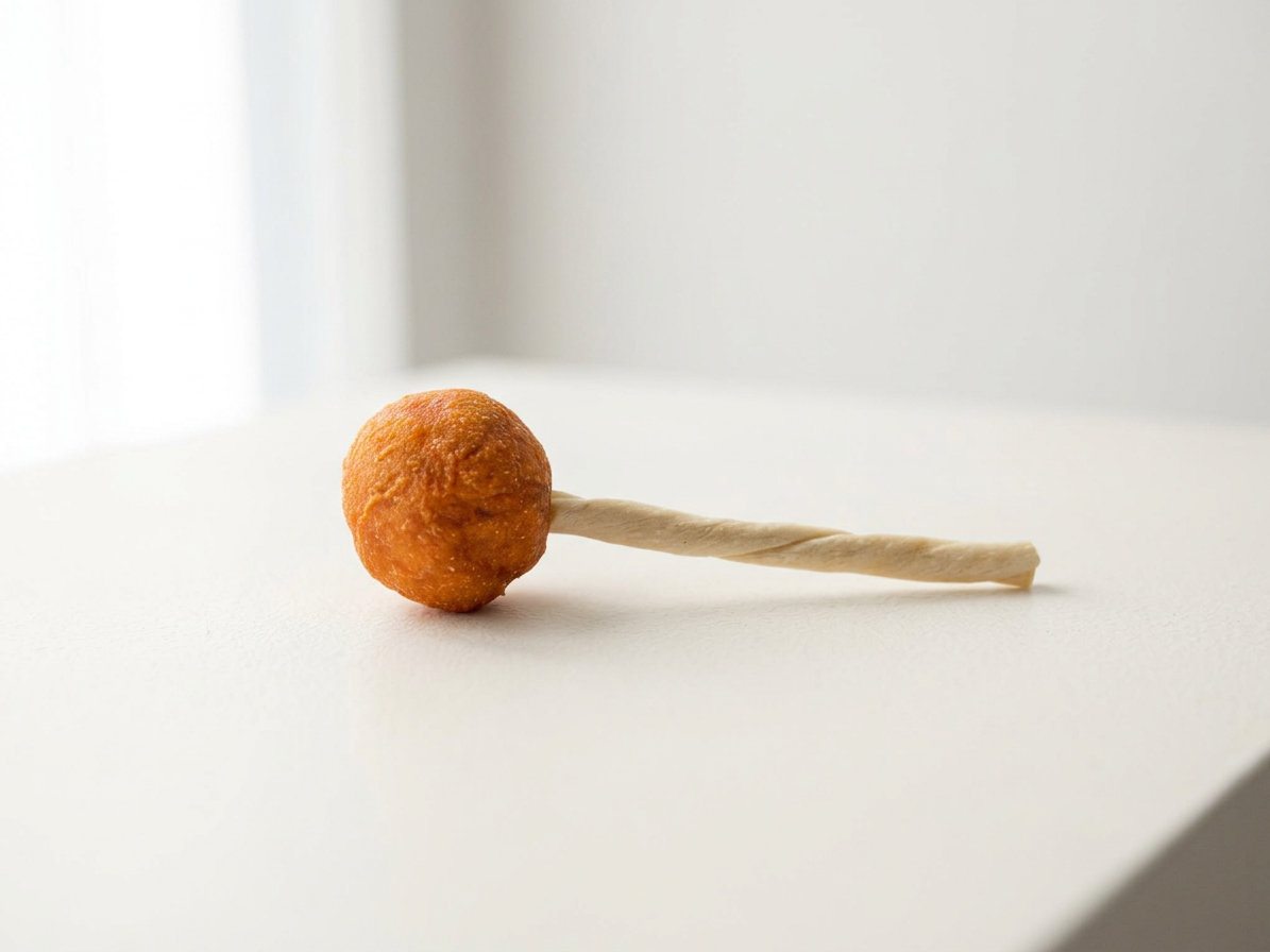PREMIO Lolly, žvýkací lízátko s treskou [60], 9 cm/ 15 g