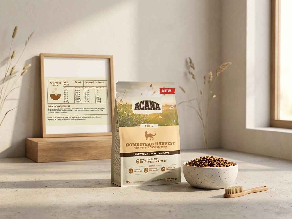 ACANA Homestead Harvest Cat – kuře, krůta a kachna 340 g