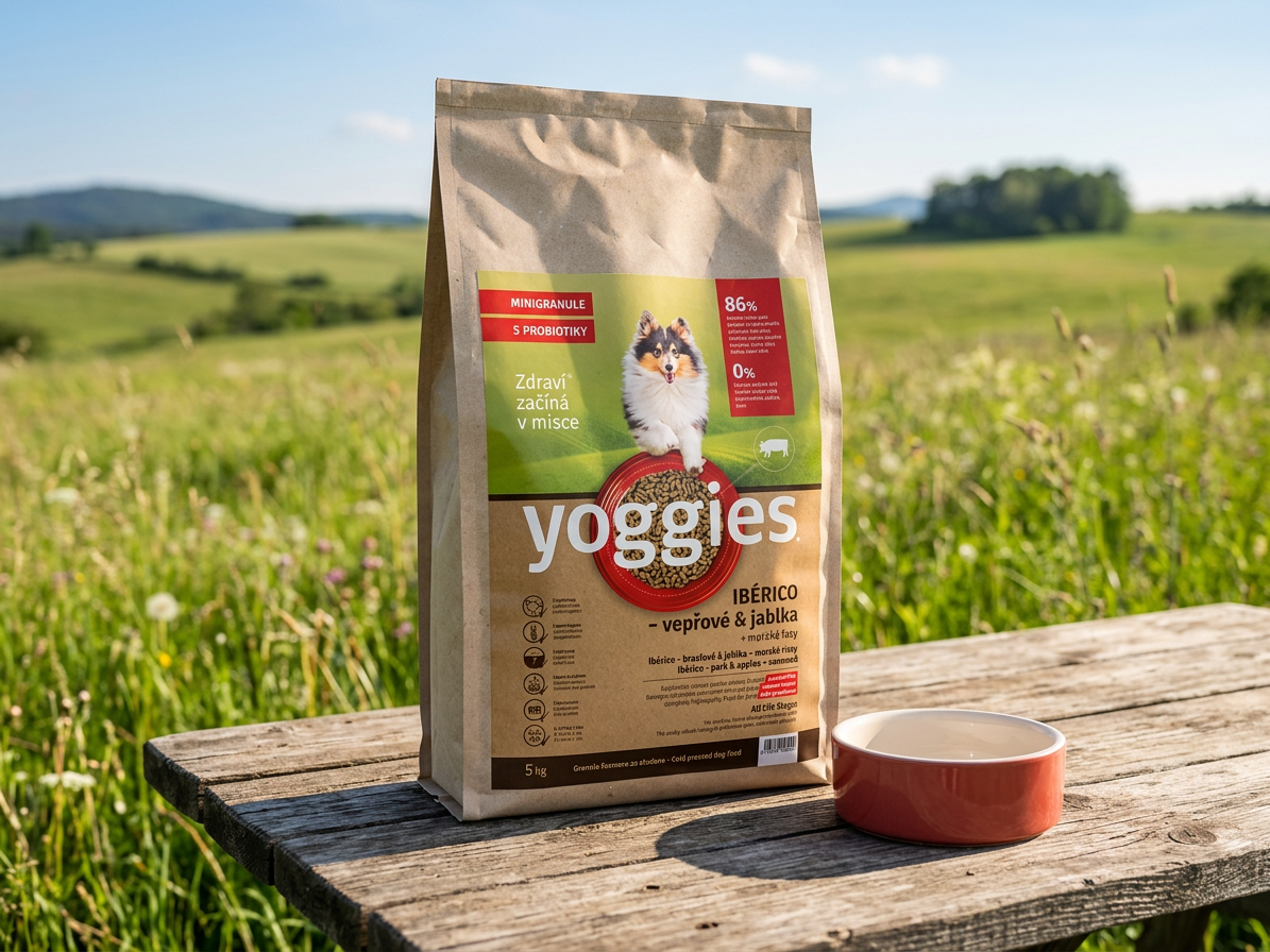 Yoggies MINIGRANULE Ibérico vepřové s jablky 2 kg