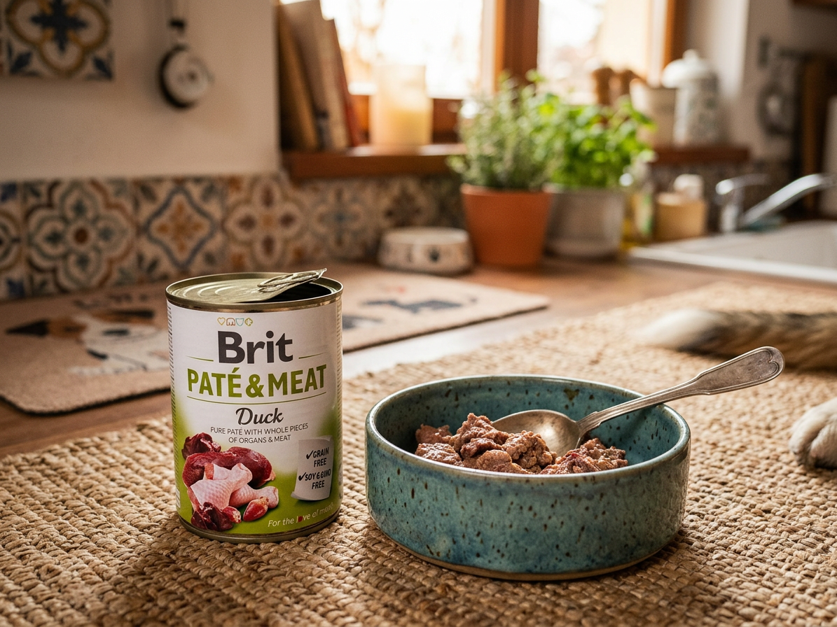 konzerva Brit Pate & Meat Duck 800 g