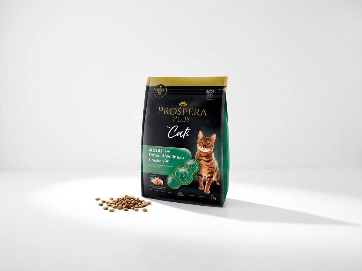 Prospera Plus Adult 1+ Chicken Optimal Wellness pro kočky 7 kg