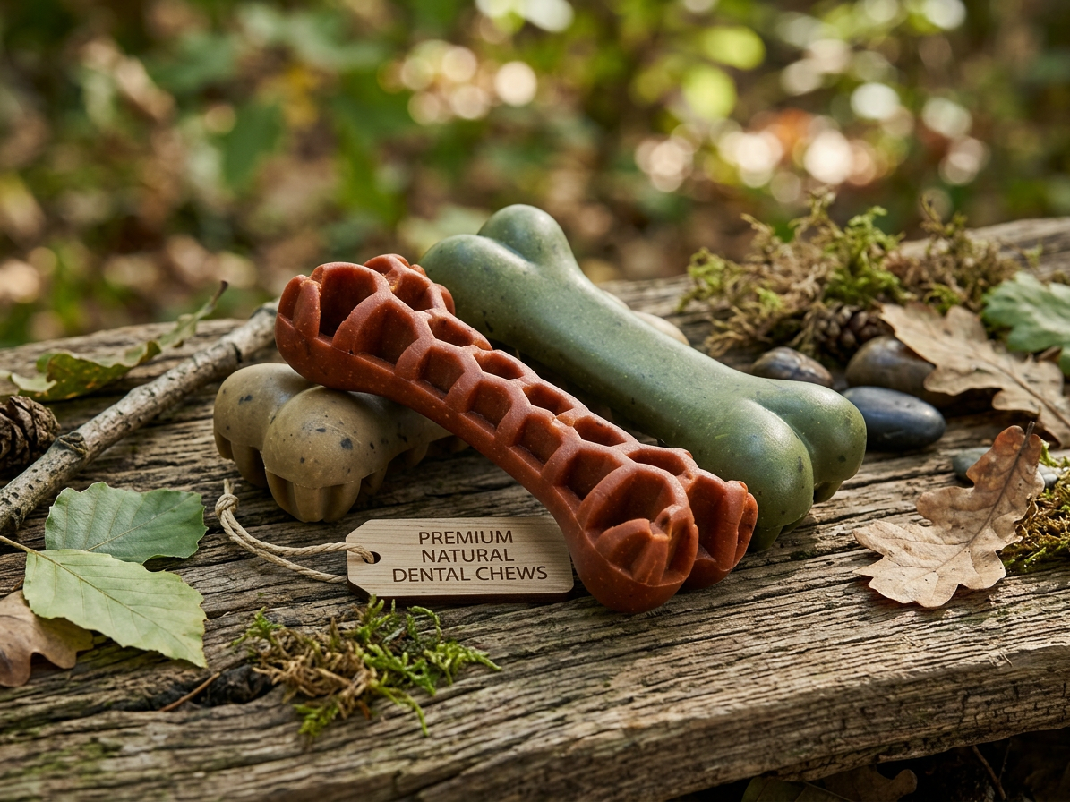 DentaFun Veggie Honey Comb Bone [40ks] , kostička s mořskou řasou 12 cm/58 g