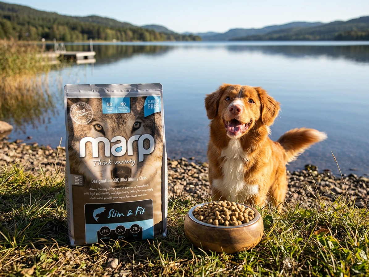 Marp Variety Slim and Fit s bílou rybou – granule 12 kg