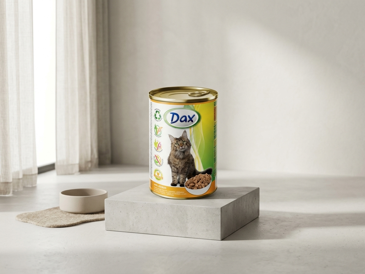 Dax Cat kousky drůbeží, konzerva 415 g