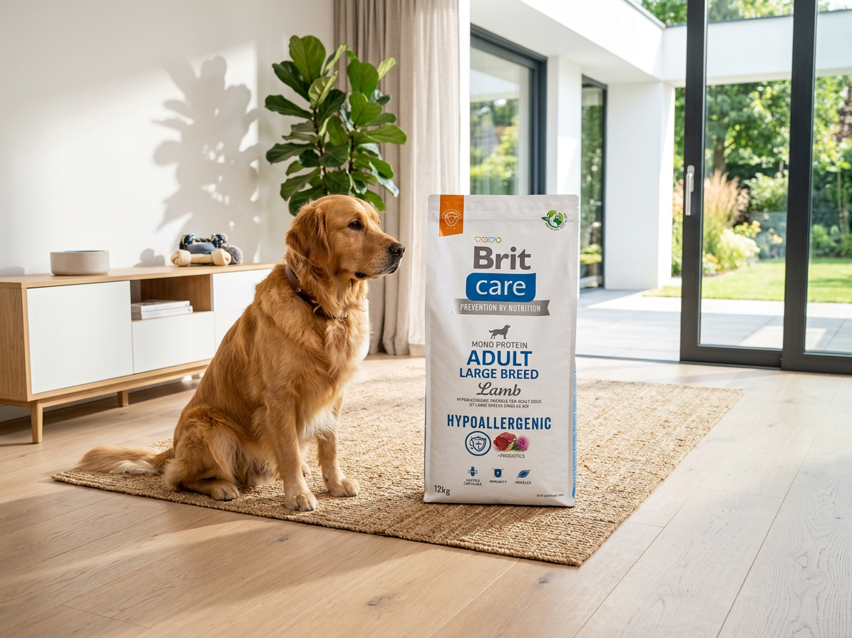 Brit Care Dog Hypoallergenic Adult Large Breed – jehněčí a rýže 3 kg