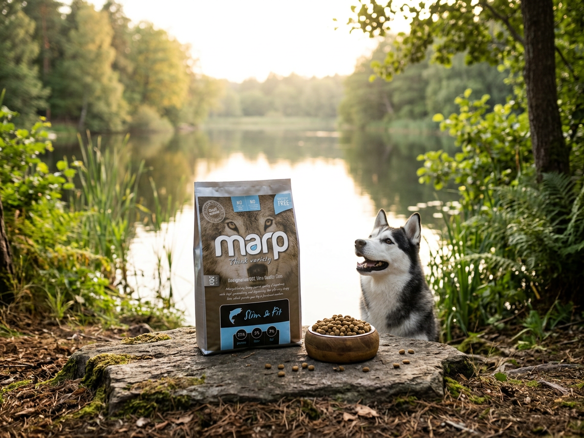 Marp Variety Slim and Fit s bílou rybou – granule 2 kg