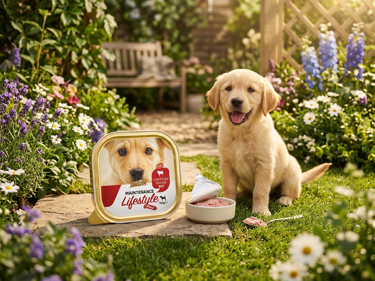 Paštika pro psy PRINCE PATE DOG HOVĚZÍ, 150 g