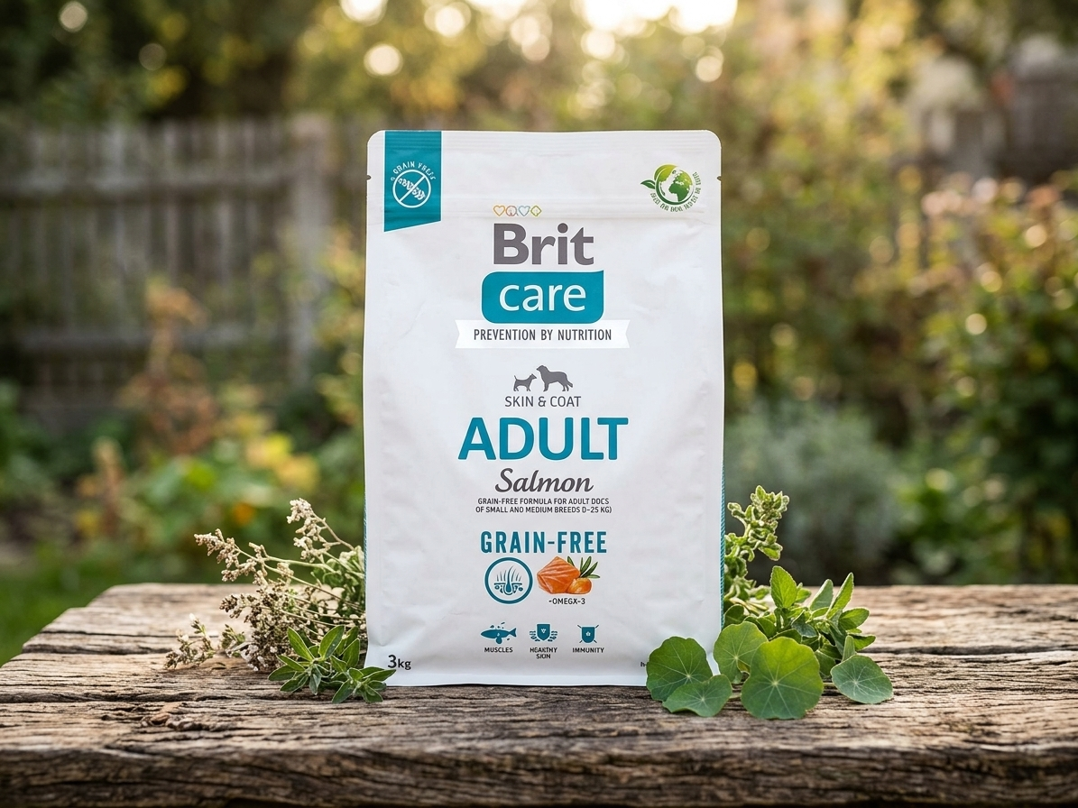 Brit Care Dog Grain-free Adult losos a brambory 3 kg