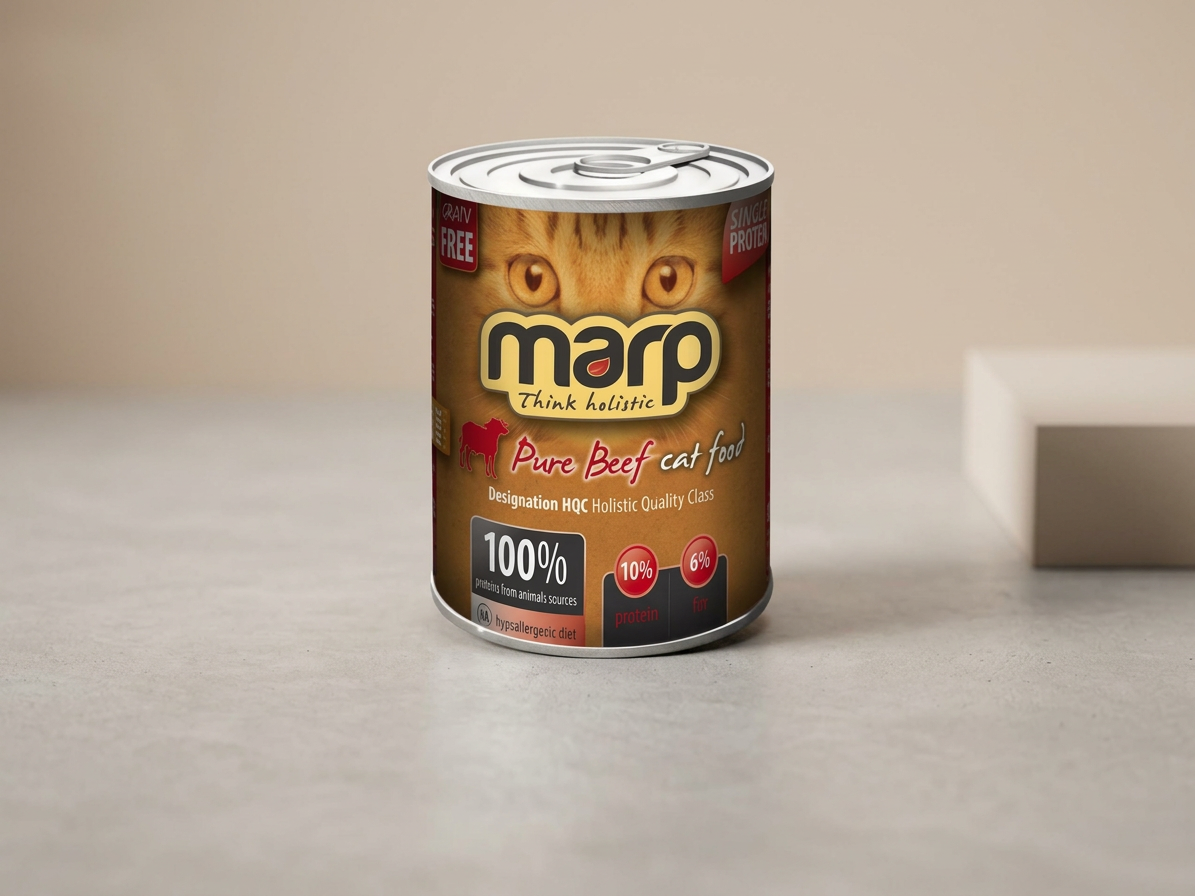 Marp Beef konzerva pro kočky s hovězím 400g