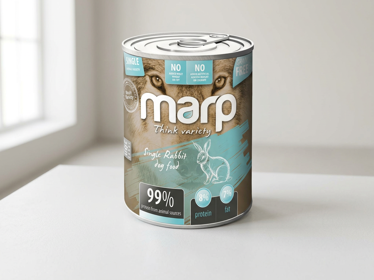 Marp Variety Single králík konzerva pro psy 400g