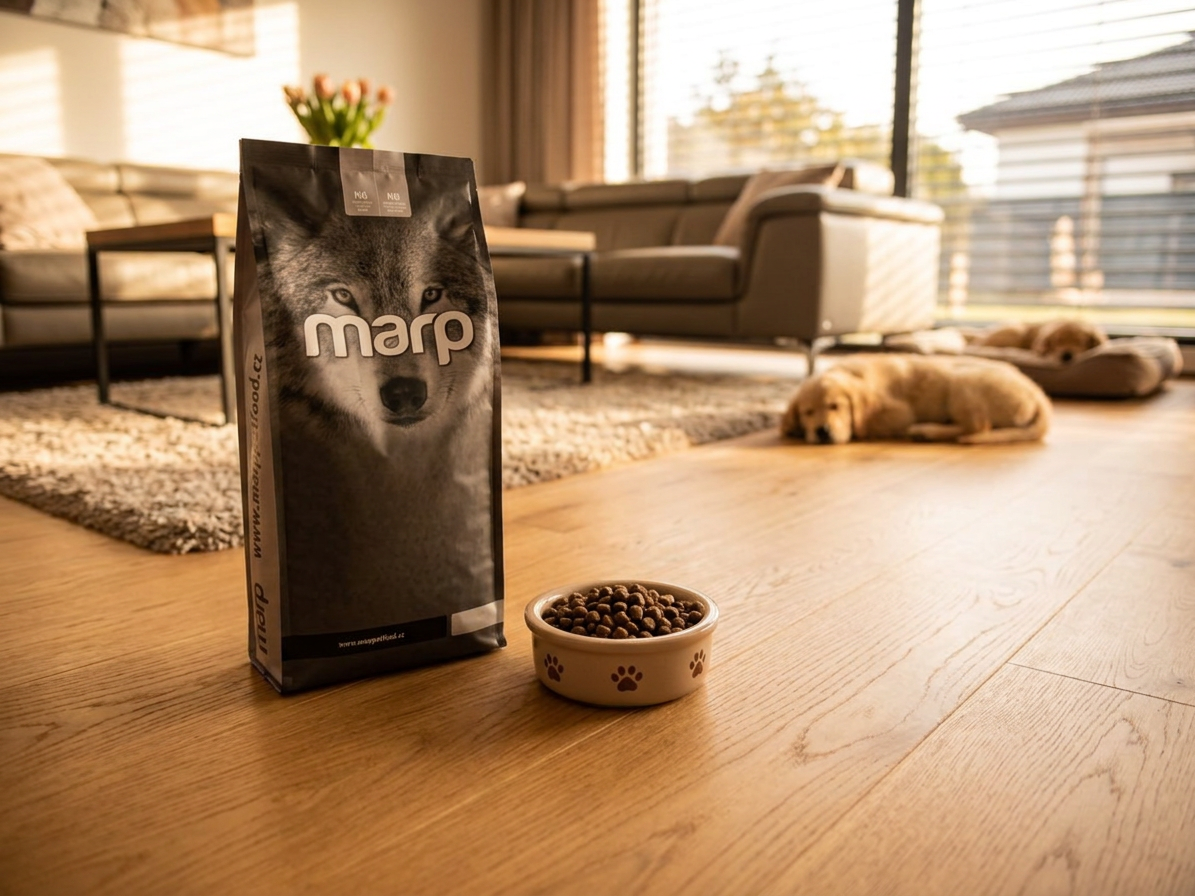 Marp Natural Plus Puppy 17 kg – kompletní granule pro štěňata
