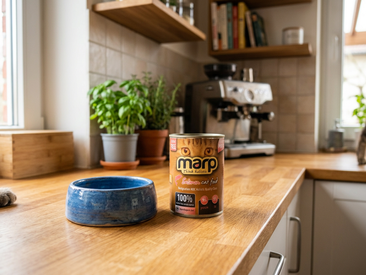 Marp Salmon konzerva pro kočky s lososem 370g