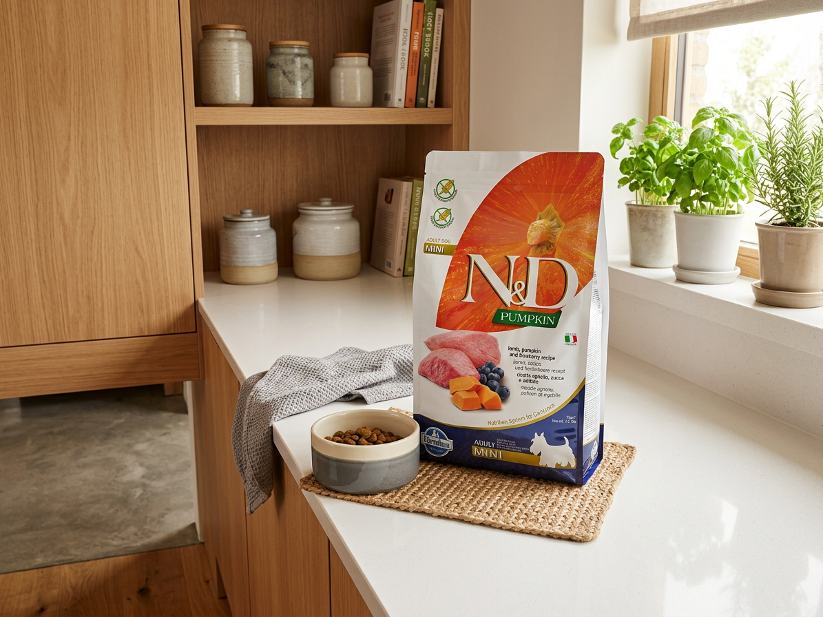 N&D Dog Adult Mini Grain Free Pumpkin Lamb & Blueberry 7 kg