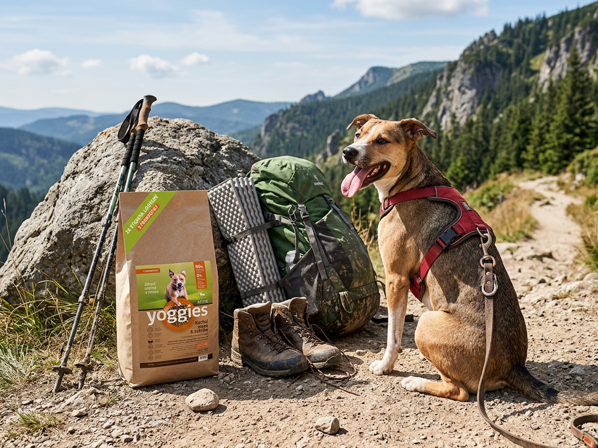 Yoggies Active kachna a zvěřina lisované za studena 20 kg