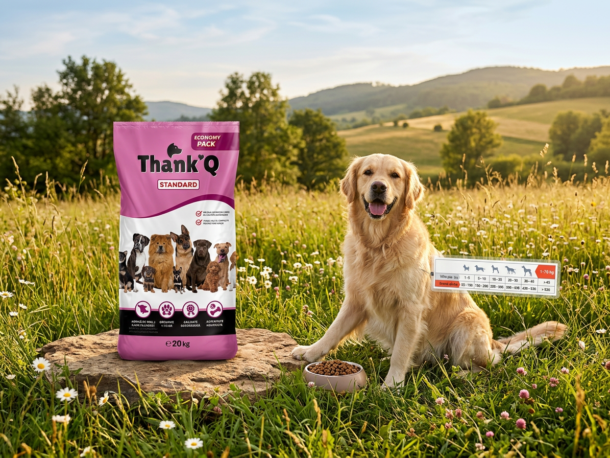 Thank´Q Standard Dog Adult Jehně – kompletní krmivo 20 kg