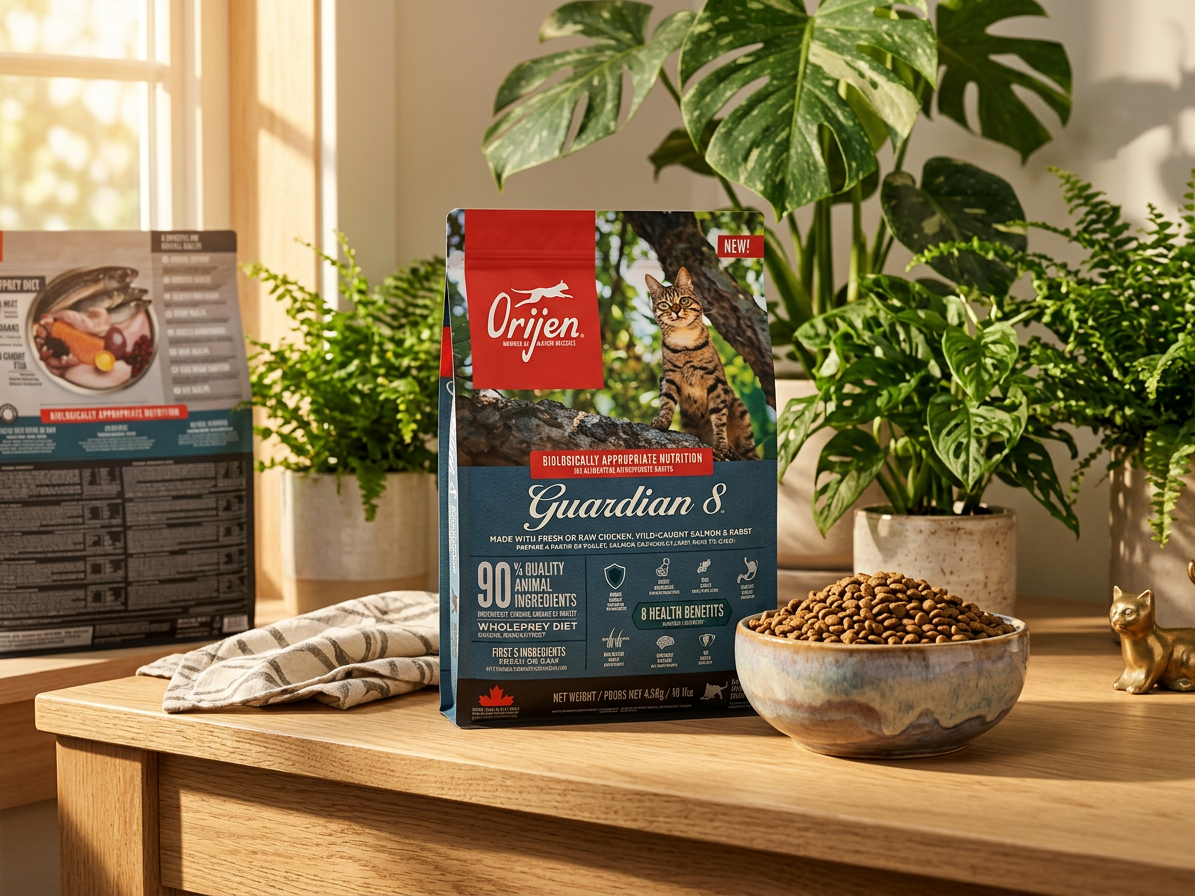 ORIJEN Guardian 8 Cat 4,5 kg – kompletní krmivo pro dospělé kočky
