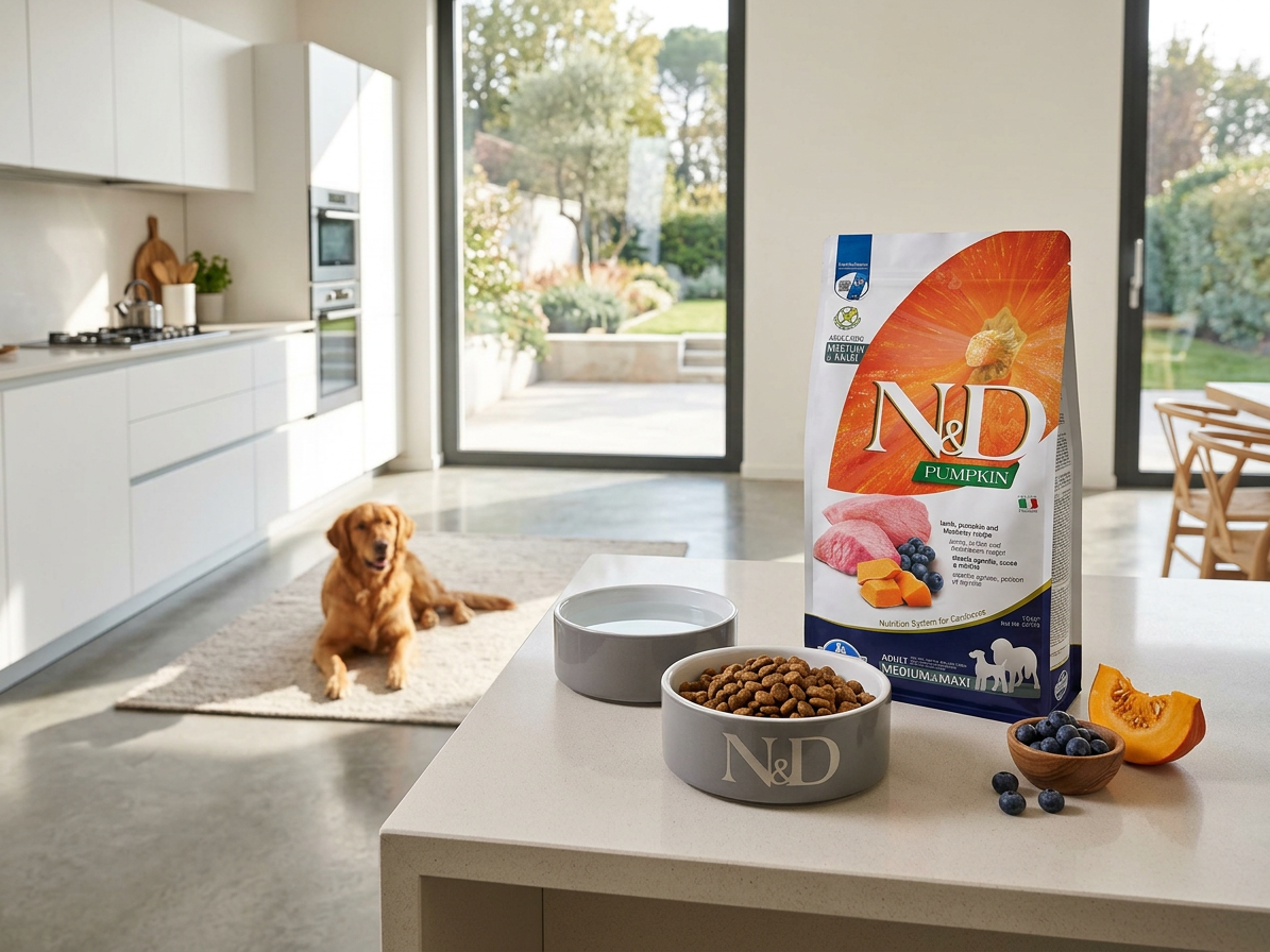 N&D Dog Adult Medium & Maxi Grain Free Lamb & Blueberry 12 kg