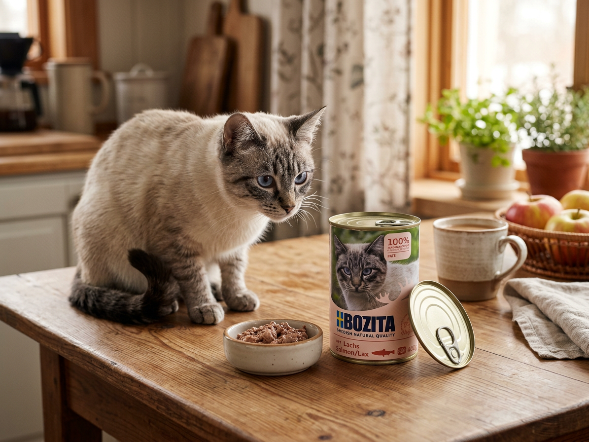 Bozita Cat paté s lososem 400 g