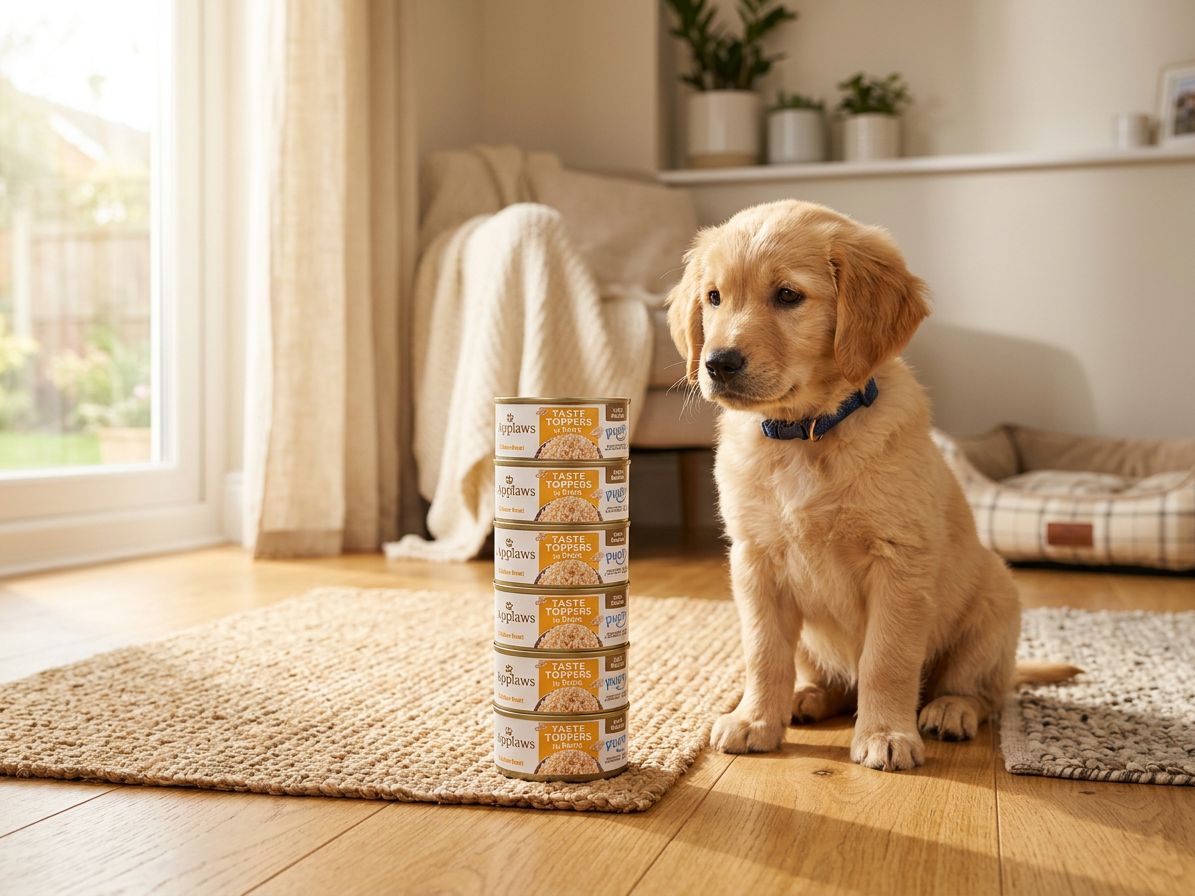 Applaws konzerva Dog Puppy Kuřecí prsa ve vývaru 6x156g