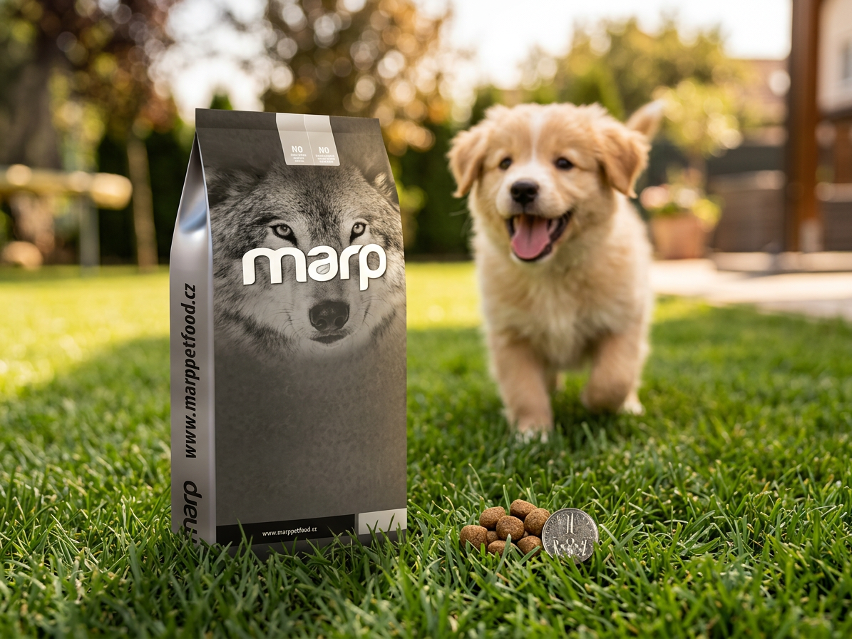 Marp Natural Plus Puppy 17 kg – kompletní granule pro štěňata