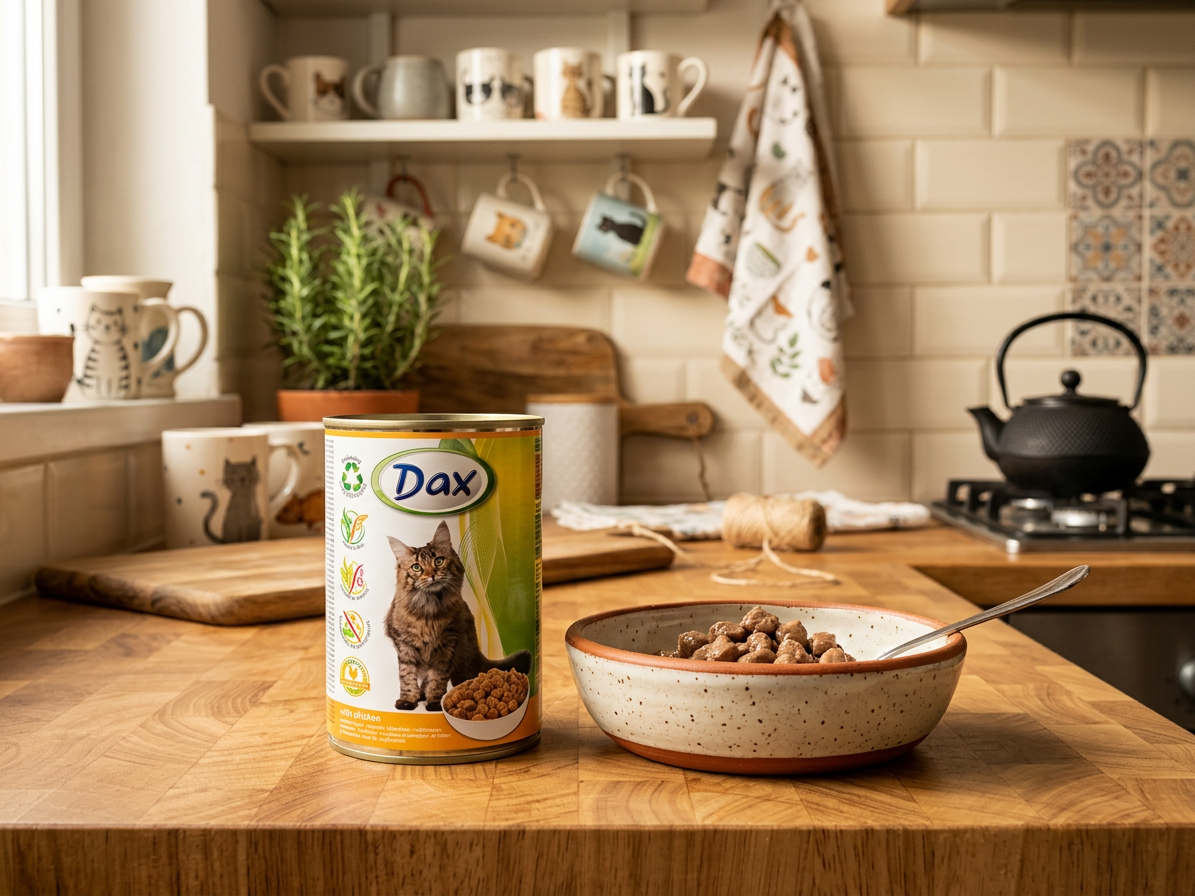 Dax Cat kousky drůbeží, konzerva 415 g