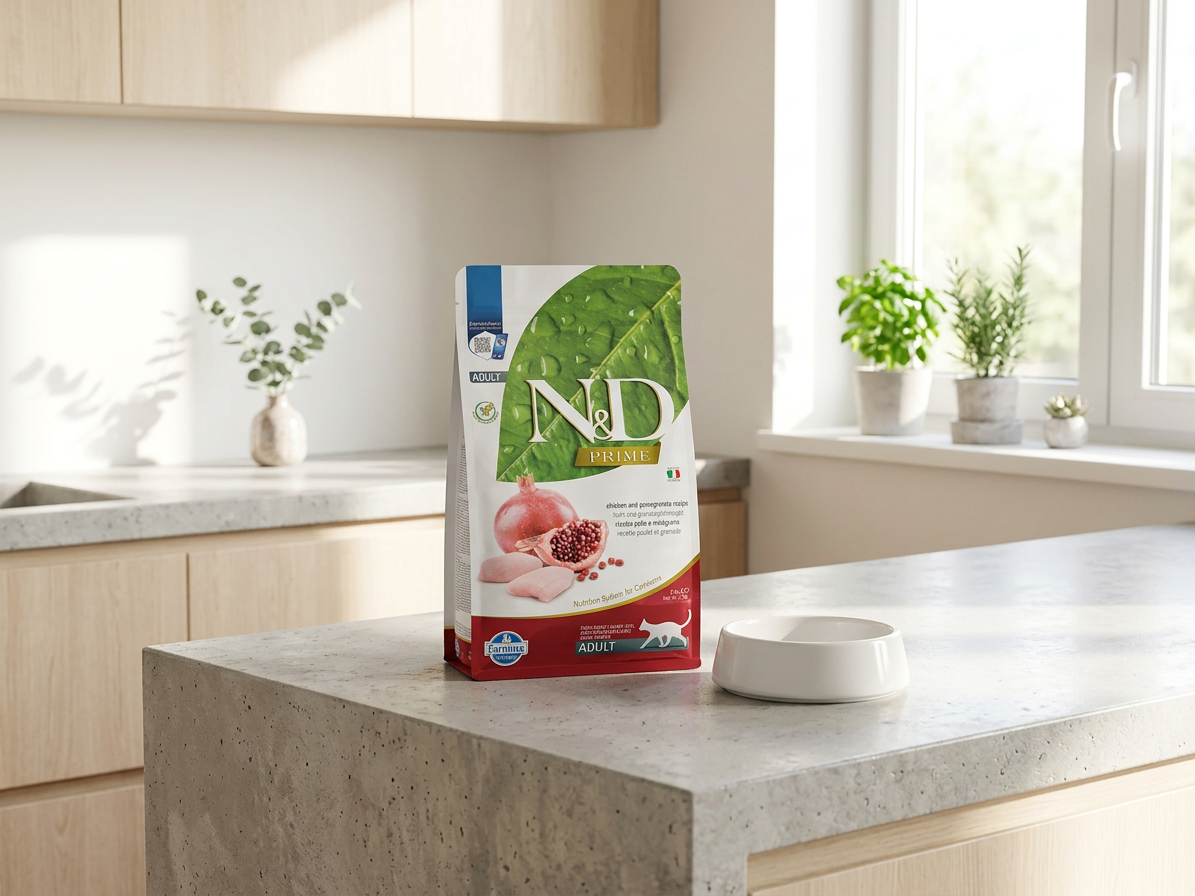 N&D Cat Prime Adult Chicken & Pomegranate bez obilovin 1,5 kg