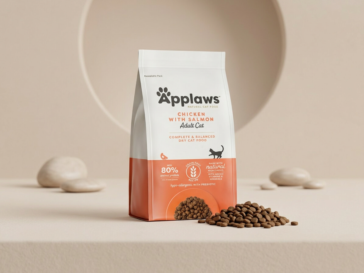 Applaws Cat Adult granule kuře s lososem bez obilovin 400 g