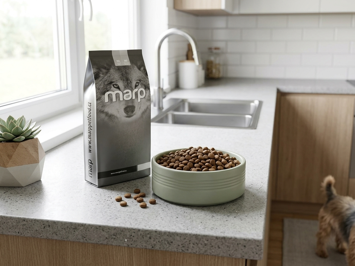 Marp Natural Plus kachna – bezobilné granule pro psy 17 kg