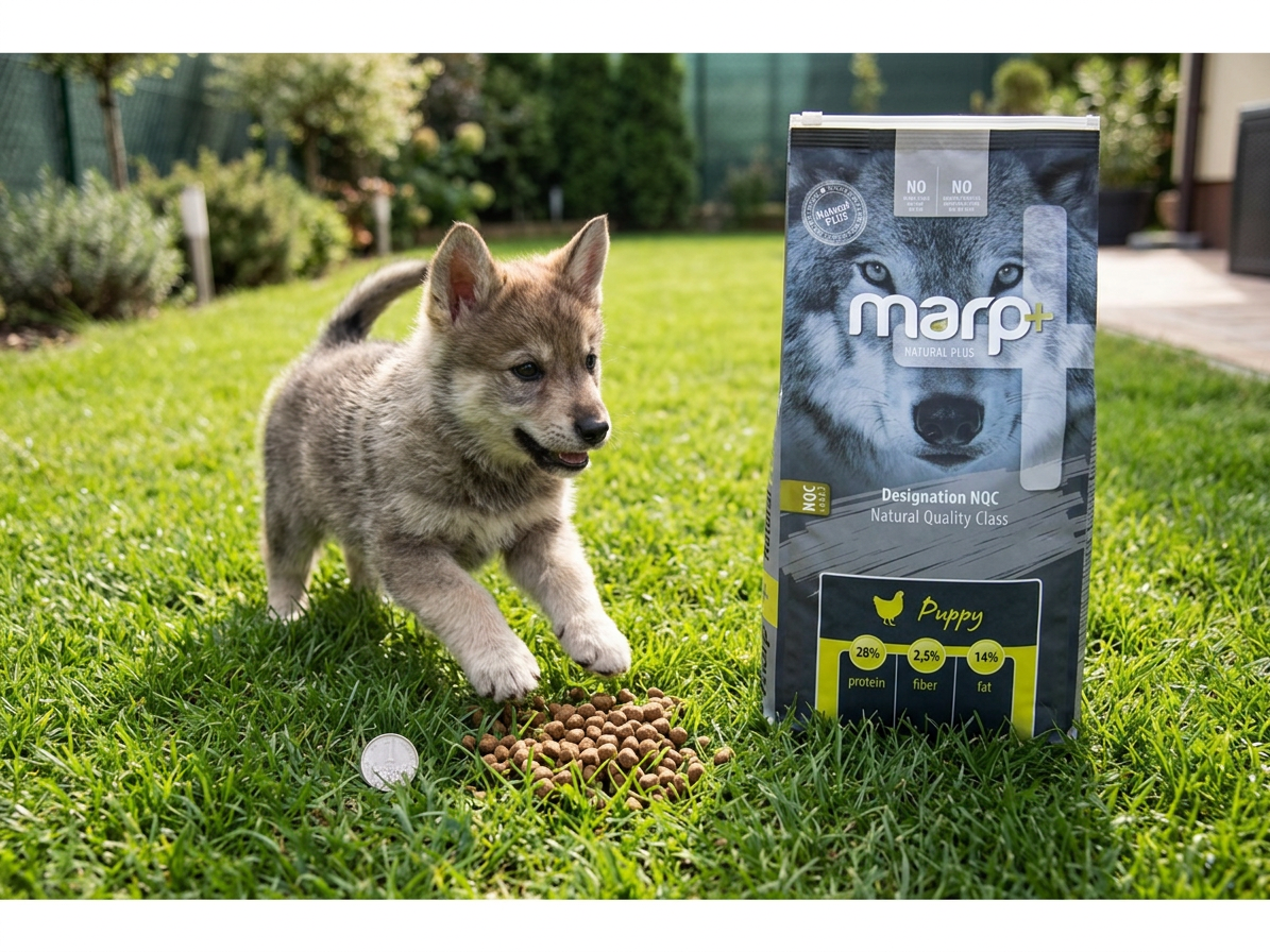 Marp Natural Plus Puppy – kuřecí granule pro štěňata 12 kg