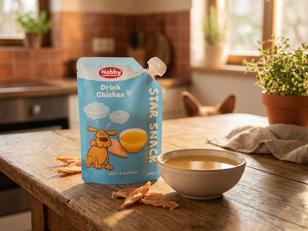 Kapsička pro psy Nobby StarSnack DRINK kuřecí, cca 200 g