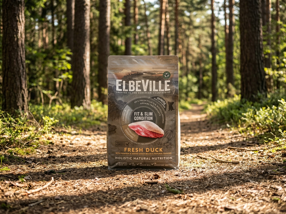 ELBEVILLE Senior Mini Fresh Duck Fit and Slim Condition 4 kg