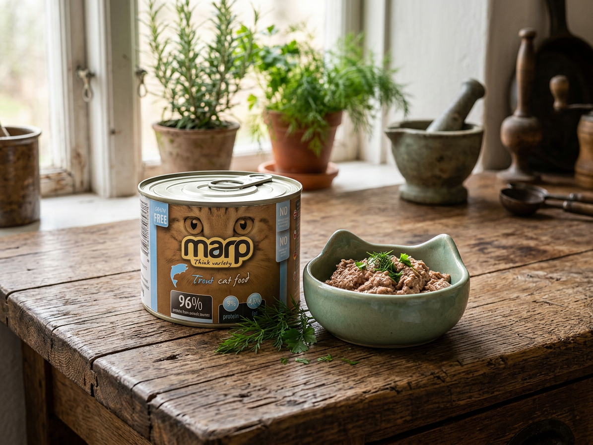 Marp Variety Trout CAT konzerva pro kočky se pstruhem 200g